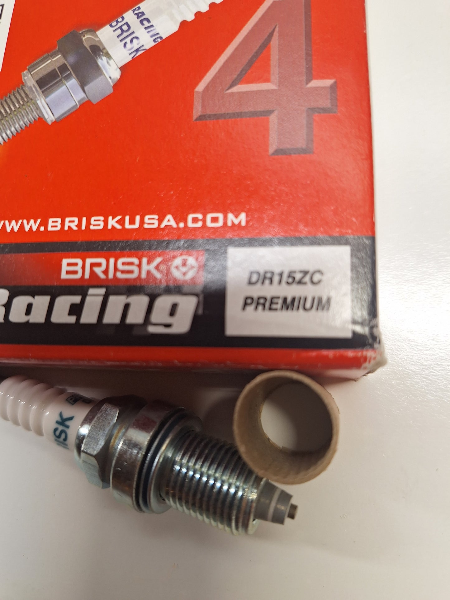 Brisk DR15ZC Racing Plugs 4 Pack NASACAR YOUTH SERIES USAC25 QMA POWRI